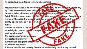 The post is complete with a screenshot of the viral forward that lists symptoms and preventative methods.(Twitter/@PIBFactCheck) The post is complete with a screenshot of the viral forward that lists symptoms and preventative methods.(Twitter/@PIBFactCheck)