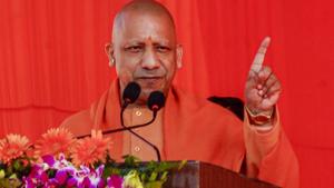 Uttar Pradesh Chief Minister has hit out against the anti-CAA protestors and said they were speaking Pakistan’s language.(PTI Photo) Uttar Pradesh Chief Minister has hit out against the anti-CAA protestors and said they were speaking Pakistan’s language.(PTI Photo)