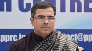 At a rally in Madipur, West Delhi MP Parvesh Verma was heard terming CM Arvind Kejriwal a terrorist.(Sonu Mehta/HT PHOTO) At a rally in Madipur, West Delhi MP Parvesh Verma was heard terming CM Arvind Kejriwal a terrorist.(Sonu Mehta/HT PHOTO)