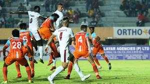 Mohun Bagan beats Chennai City.(I League) Mohun Bagan beats Chennai City.(I League)