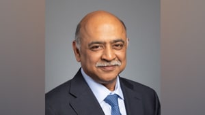Indian-origin Arvind Krishna has been named as Chief Executive Officer (CEO) of International Business Machines(ANI/Twitter)
