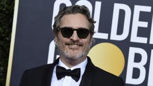 In this Sunday, Jan. 5, 2020 file photo, Joaquin Phoenix arrives at the 77th annual Golden Globe Awards at the Beverly Hilton Hotel on in Beverly Hills, Calif. The film “Joker” has topped the nominations for the British Academy film awards announced on Tuesday Jan. 7, 2020. The awards will be announced at a gala event hosted by Graham Norton on February 2.(Jordan Strauss/Invision/AP) In this Sunday, Jan. 5, 2020 file photo, Joaquin Phoenix arrives at the 77th annual Golden Globe Awards at the Beverly Hilton Hotel on in Beverly Hills, Calif. The film “Joker” has topped the nominations for the British Academy film awards announced on Tuesday Jan. 7, 2020. The awards will be announced at a gala event hosted by Graham Norton on February 2.(Jordan Strauss/Invision/AP)