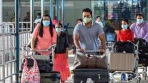 HT had earlier reported that the West Bengal government had initiated a search to track down the co-passengers of the Coronavirus-affected Kerala student who arrived at the NSCBI airport in Kolkata from China. (Image used for representation).(PTI PHOTO.) HT had earlier reported that the West Bengal government had initiated a search to track down the co-passengers of the Coronavirus-affected Kerala student who arrived at the NSCBI airport in Kolkata from China. (Image used for representation).(PTI PHOTO.)