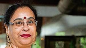 Rajani Bhatti, principal, Guru Nanak Mission High School, Chakala.(HT) Rajani Bhatti, principal, Guru Nanak Mission High School, Chakala.(HT)