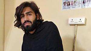 Shadab Farooq, the student of Jamia Millia Islamia University, who was injured in firing in a firing incident, at AIIMS trauma centre in New Delhi on Friday.(ANI photo) Shadab Farooq, the student of Jamia Millia Islamia University, who was injured in firing in a firing incident, at AIIMS trauma centre in New Delhi on Friday.(ANI photo)