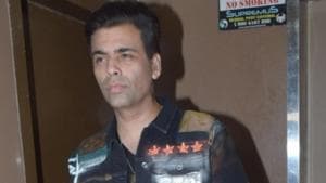 Filmmaker Karan Johar at the screening of the film Good Newwz.(IANS) Filmmaker Karan Johar at the screening of the film Good Newwz.(IANS)