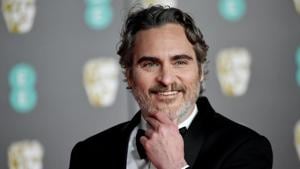 Joaquin Phoenix arrives at the British Academy of Film and Television Awards (BAFTA) at the Royal Albert Hall in London.(REUTERS) Joaquin Phoenix arrives at the British Academy of Film and Television Awards (BAFTA) at the Royal Albert Hall in London.(REUTERS)