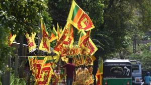 For the first time since 2016, there will be no Tamil national anthem at the 72nd Independence Day celebrations in Sri Lanka(AFP) For the first time since 2016, there will be no Tamil national anthem at the 72nd Independence Day celebrations in Sri Lanka(AFP)