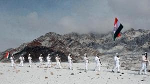 The Comptroller and Auditor General (CAG) on Monday drew attention to a worrying shortage of essential gear, clothing and rations being faced by soldiers deployed in high altitude areas like Siachen and Ladakh.(ANI Photo)