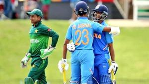 Yashasvi Jaiswal ton guided India to victory over Pakistan in U19 World Cup.(Twitter) Yashasvi Jaiswal ton guided India to victory over Pakistan in U19 World Cup.(Twitter)