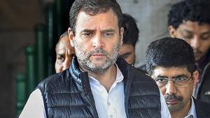 Congress leader Rahul Gandhi(PTI photo) Congress leader Rahul Gandhi(PTI photo)