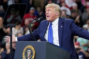 The impeachment process had no material impact on either Mr Trump’s popularity, which continues to hover at about 42%, or the Democratic Party’s own support(REUTERS) The impeachment process had no material impact on either Mr Trump’s popularity, which continues to hover at about 42%, or the Democratic Party’s own support(REUTERS)