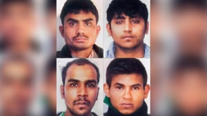The four convicts in the 2012 Delhi gang rape case. (HT photo) The four convicts in the 2012 Delhi gang rape case. (HT photo)