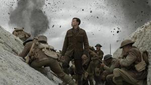 This image released by Universal Pictures shows George MacKay, center, in a scene from 1917.(AP) This image released by Universal Pictures shows George MacKay, center, in a scene from 1917.(AP)