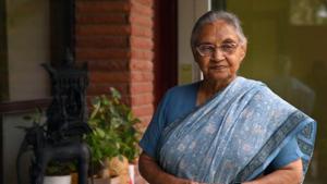 The Congress party has, by and large, kept development done under former CM Sheila Dikshit’s 15-year-rule as its poll plank this poll season.(Amal KS/HT PHOTO) The Congress party has, by and large, kept development done under former CM Sheila Dikshit’s 15-year-rule as its poll plank this poll season.(Amal KS/HT PHOTO)