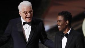 Steve Martin and Chris Rock appear on stage at the 92nd Academy Awards in Hollywood, Los Angeles, California.(REUTERS) Steve Martin and Chris Rock appear on stage at the 92nd Academy Awards in Hollywood, Los Angeles, California.(REUTERS)