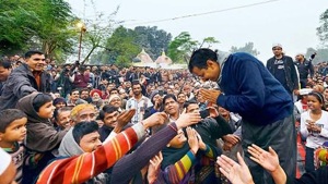 In Delhi, both the Congress and the AAP vie for the same vote base, with the BJP’s share appearing to remain intact in the past several elections.(Photo @AamAadmiParty) In Delhi, both the Congress and the AAP vie for the same vote base, with the BJP’s share appearing to remain intact in the past several elections.(Photo @AamAadmiParty)