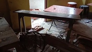 Seven people were injured in an explosion at a house in Patna.(ANI Twitter) Seven people were injured in an explosion at a house in Patna.(ANI Twitter)