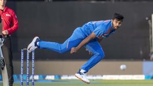 India's Shardul Thakur in action against New Zealand(AP) India's Shardul Thakur in action against New Zealand(AP)