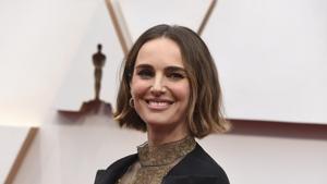 Natalie Portman arrives at the Oscars on Sunday.(Jordan Strauss/Invision/AP) Natalie Portman arrives at the Oscars on Sunday.(Jordan Strauss/Invision/AP)