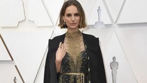Natalie Portman arrives at the Oscars on Sunday, Feb. 9, 2020, at the Dolby Theatre in Los Angeles. (Photo by Richard Shotwell/Invision/AP)(Richard Shotwell/Invision/AP) Natalie Portman arrives at the Oscars on Sunday, Feb. 9, 2020, at the Dolby Theatre in Los Angeles. (Photo by Richard Shotwell/Invision/AP)(Richard Shotwell/Invision/AP)
