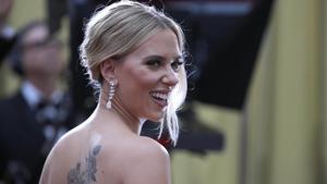 Scarlett Johansson arrives at the Oscars on Sunday, Feb. 9, 2020, at the Dolby Theatre in Los Angeles. (AP Photo/John Locher)(AP) Scarlett Johansson arrives at the Oscars on Sunday, Feb. 9, 2020, at the Dolby Theatre in Los Angeles. (AP Photo/John Locher)(AP)