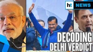 <p>Delhi has given a decisive mandate to the Aam Aadmi Party yet again. Kejriwal's party comfortably crossed the majority mark with ease; the BJP finished a distant second while the Congress failed to win even a single seat in the Assembly election. So what is the message that the voters of Delhi have given to the three parties? Watch the video for the details.</p> <p>Delhi has given a decisive mandate to the Aam Aadmi Party yet again. Kejriwal's party comfortably crossed the majority mark with ease; the BJP finished a distant second while the Congress failed to win even a single seat in the Assembly election. So what is the message that the voters of Delhi have given to the three parties? Watch the video for the details.</p>