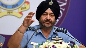 Former chief of the Indian Air Force, Air Chief Marshal (retd) BS Dhanoa(Sonu Mehta/HT PHOTO)