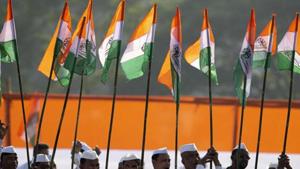 The Congress, which ruled Delhi consecutively for 15 years from 1998 to 2013, was staring at a wipeout again after having failed to win any seat in the 2015 assembly elections in the national capital.(AP FILE) The Congress, which ruled Delhi consecutively for 15 years from 1998 to 2013, was staring at a wipeout again after having failed to win any seat in the 2015 assembly elections in the national capital.(AP FILE)