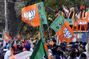 The BJP’s campaign did not convince swing voters but the outcome does not reflect a rejection of the ideology(SANJEEV VERMA/HTPHOTO) The BJP’s campaign did not convince swing voters but the outcome does not reflect a rejection of the ideology(SANJEEV VERMA/HTPHOTO)
