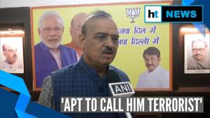 <p>A day after a crushing defeat in the Delhi assembly election, a newly-elected BJP MLA echoed the views of some of the party's leaders who had described Delhi chief minister and Aam Aadmi Paty (AAP) boss Arvind Kejriwal as a terrorist. “Arvind Kejriwal is a corrupt man, he sympathises with terrorists, plays role of Pakistan Army spokesman, raises questions on Indian Army and supports tukde-tukde gang. Indeed, terrorist is the appropriate term for him,” said OP Sharma, BJP MLA from Vishwas Nagar.</p> <p>A day after a crushing defeat in the Delhi assembly election, a newly-elected BJP MLA echoed the views of some of the party's leaders who had described Delhi chief minister and Aam Aadmi Paty (AAP) boss Arvind Kejriwal as a terrorist. “Arvind Kejriwal is a corrupt man, he sympathises with terrorists, plays role of Pakistan Army spokesman, raises questions on Indian Army and supports tukde-tukde gang. Indeed, terrorist is the appropriate term for him,” said OP Sharma, BJP MLA from Vishwas Nagar.</p>