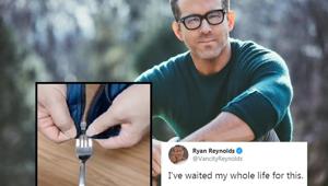 Ryan Reynolds came across the perfect hack to set the zipper back and shared it with his Twitter followers.(Twitter/@VancityReynolds) Ryan Reynolds came across the perfect hack to set the zipper back and shared it with his Twitter followers.(Twitter/@VancityReynolds)