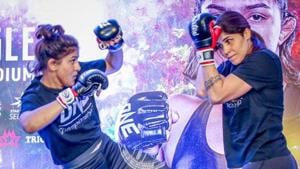 Ritu Phogat (L)(ONE Championship) Ritu Phogat (L)(ONE Championship)