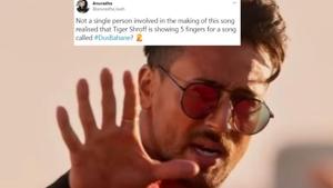 Tiger Shroff in a screengrab from the Dus Bahane 2.0 music video. Tiger Shroff in a screengrab from the Dus Bahane 2.0 music video.