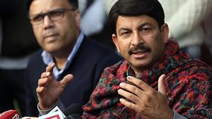 BJP leader Manoj Tiwari(ANI photo) BJP leader Manoj Tiwari(ANI photo)