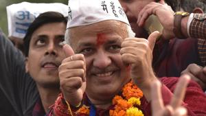 Delhi Deputy Chief Minister Manish Sisodia(Virendra Singh Gosain/HT PHOTO) Delhi Deputy Chief Minister Manish Sisodia(Virendra Singh Gosain/HT PHOTO)