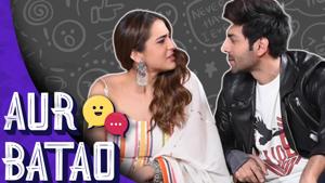 <p>In the latest episode of 'Aur Batao' RJ Stutee speaks to Sara Ali Khan and Kartik Aaryan about their new movie, Love Aaj Kal 2. Sara opens up on her chemistry with Kartik and also reveals who she thinks is her competition. Aur Batao is not your regular photoshopped chat show but makes hanging out with celebs a different (and fun) ballgame.</p>