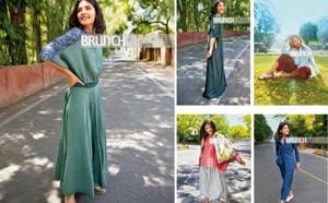 Anti-fit garments are usually much larger than the “fitted” or “regular” size. Photo imaging: Piyush Garg; Styling: Drishti Vij; Make-up and hair: Kangna Kochhar; Model: Richa Dave (Inega)(Photos by Ankit Chawla) Anti-fit garments are usually much larger than the “fitted” or “regular” size. Photo imaging: Piyush Garg; Styling: Drishti Vij; Make-up and hair: Kangna Kochhar; Model: Richa Dave (Inega)(Photos by Ankit Chawla)
