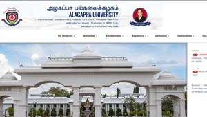 Alagappa University Result declared(Alagappa University) Alagappa University Result declared(Alagappa University)