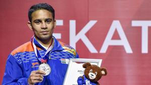 File image of Indian pugilist Amit Panghal.(PTI) File image of Indian pugilist Amit Panghal.(PTI)