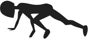 Exercises like the bear crawl help improve core strength, flexibility, agility and posture. Exercises like the bear crawl help improve core strength, flexibility, agility and posture.