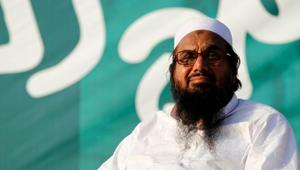 Hafiz Saeed, the 69-year-old head of the Jamaat-ud-Dawah (JuD), and an aide, were both given five-and-a-half year jail terms in two cases of terror financing by an anti-terrorism court in Lahore on Wednesday.(Reuters File Photo) Hafiz Saeed, the 69-year-old head of the Jamaat-ud-Dawah (JuD), and an aide, were both given five-and-a-half year jail terms in two cases of terror financing by an anti-terrorism court in Lahore on Wednesday.(Reuters File Photo)