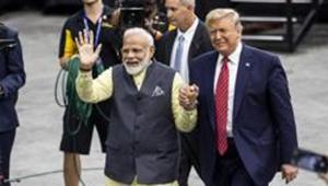 Trump’s trip to India has raised hopes that he would restore some of the country’s US trade preferences, in exchange for tariff reductions and other concessions.(Bloomberg)