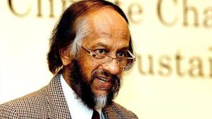 R K Pachauri, a former chief of The Energy and Resources Institute, passed away on Thursday after a prolonged cardiac ailment. He was 79.(HT File Photo) R K Pachauri, a former chief of The Energy and Resources Institute, passed away on Thursday after a prolonged cardiac ailment. He was 79.(HT File Photo)