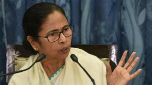 Chief Minister Mamata Banerjee after the state budget 2020-21 presentation, on February 10.(Samir Jana/HT Photo) Chief Minister Mamata Banerjee after the state budget 2020-21 presentation, on February 10.(Samir Jana/HT Photo)