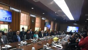 The proposal was moved at the 582nd meeting of its Central Board of Directors in New Delhi that also witnessed a customary post-budget address by the finance minister Nirmala Sitharaman.(SONU MEHTA/HT PHOTO.) The proposal was moved at the 582nd meeting of its Central Board of Directors in New Delhi that also witnessed a customary post-budget address by the finance minister Nirmala Sitharaman.(SONU MEHTA/HT PHOTO.)
