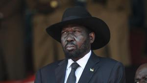 South Sudan's President Salva Kiir is trying to compromise and make way for a unity government.(AP) South Sudan's President Salva Kiir is trying to compromise and make way for a unity government.(AP)