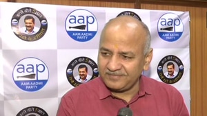 Manish Sisodia, who was Kejriwal’s deputy and is likely to retain the post, said he and his colleagues worked hard during the last term.(ANI Twitter) Manish Sisodia, who was Kejriwal’s deputy and is likely to retain the post, said he and his colleagues worked hard during the last term.(ANI Twitter)