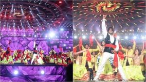 Ranveer Singh gave an energetic performance at Filmfare Awards. Ranveer Singh gave an energetic performance at Filmfare Awards.