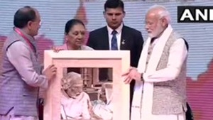 Prime Minister Narendra Modi on Sunday inaugurated ‘Kashi Ek Roop Anek’(ANI/Twitter) Prime Minister Narendra Modi on Sunday inaugurated ‘Kashi Ek Roop Anek’(ANI/Twitter)